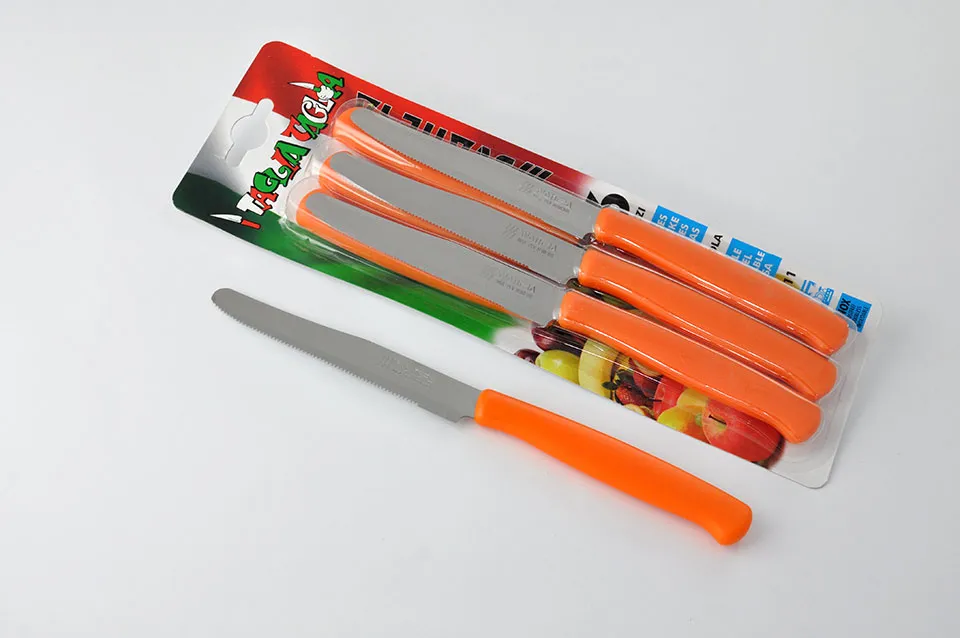 سكين خضروات 6 قطع أحمر SVN 9750R