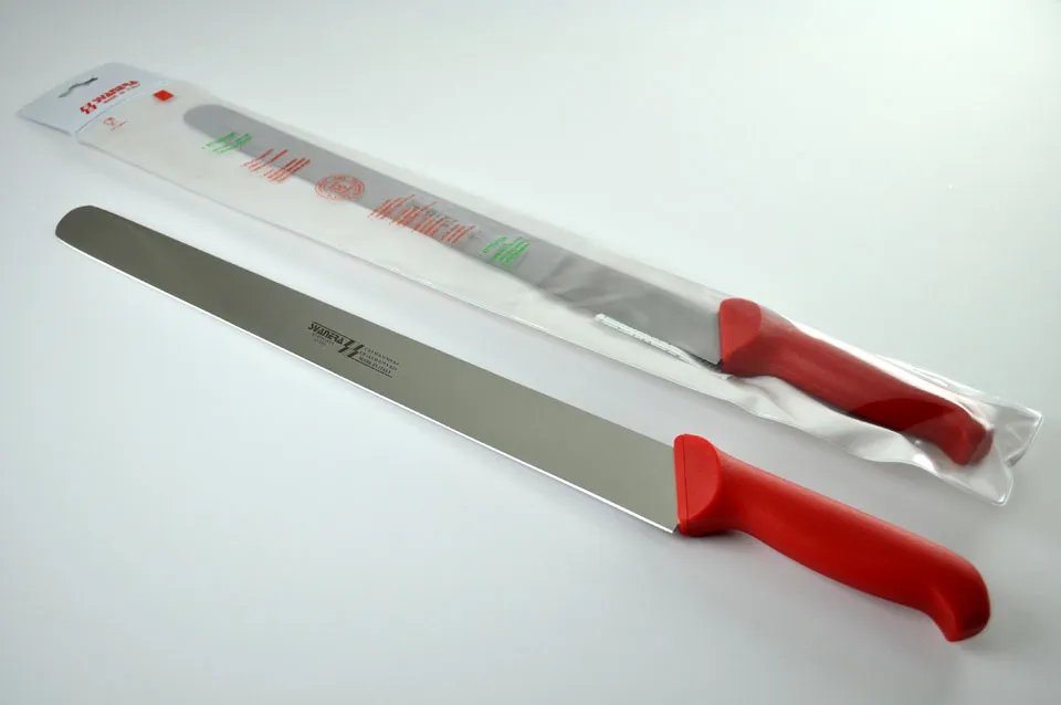 سكين شاورما 40 سم مقبض أحمر SVN 6588R