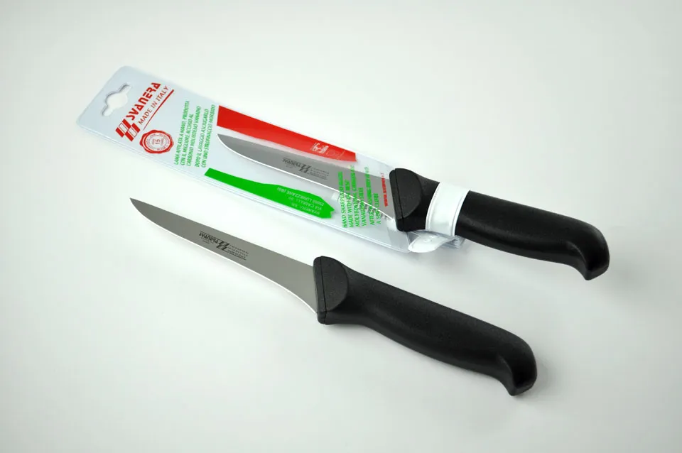 سكين تشفية 13 سم مقبض أسود SVN 6677