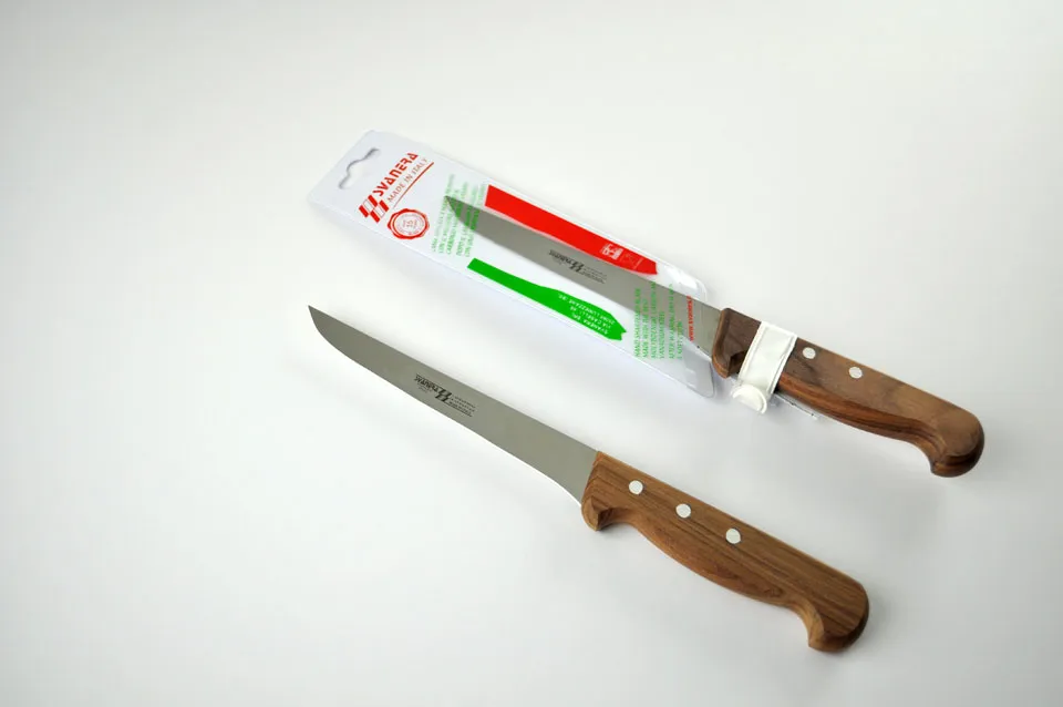 سكين تشفية 16 سم مقبض خشبي SVN 6180