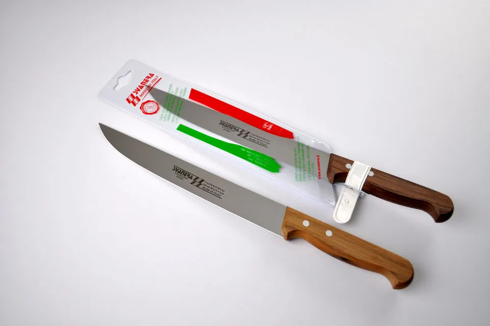 سكين تقطيع 23 سم مقبض خشبي SVN 6066