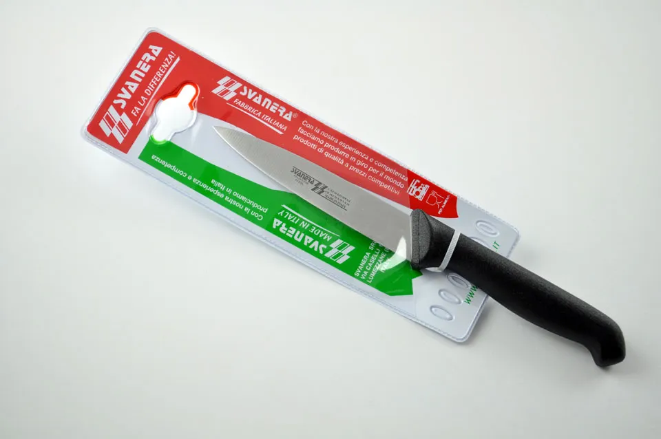 سكين تقطيع لحم 11 سم مقبض أسود SVN 6511