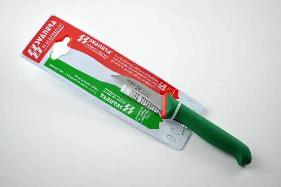 سكين رسم فواكه 7 سم مقبض أخضر SVN 5803