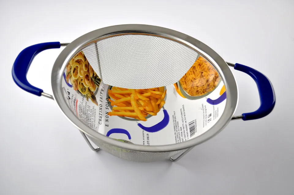 صفاي مكرونة ستيل 22 سم SVN 9664