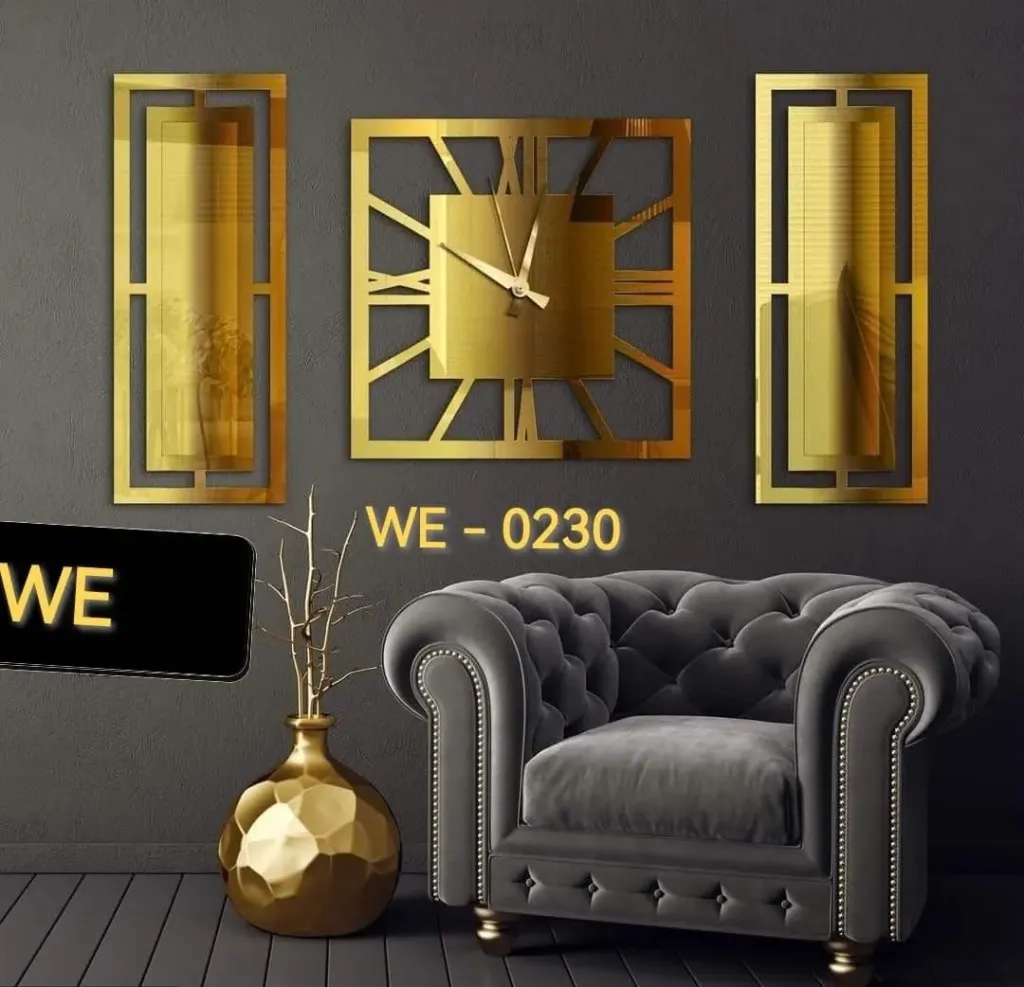 [0230-1] ساعة حائطية مودرن 0230